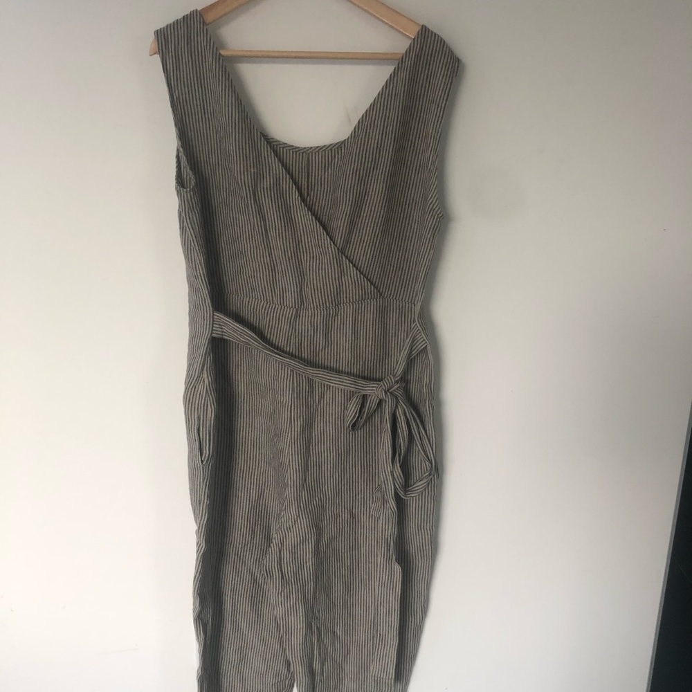 Linenfox jumpsuit small stripes